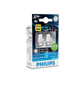 Автомобильные светодиоды Philips X-tremeVision LED 4000K W5W T10 (W2.1x9,5d)