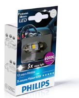 Автомобильные внутрисалонные светодиоды Philips  X-tremeVision LED 6000K 128596000KX1