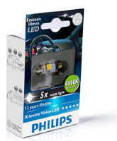 Автомобильные внутрисалонные светодиоды Philips  X-tremeVision LED 4000K 128584000KX1