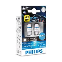 Автомобильные светодиоды Philips X-tremeVision LED 8000K W5W T10(W2.1x9,5d) 12799