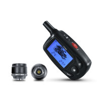 Система контроля давления и температуры в шинах Carax TPMS CRX-1020/Black (внешние датчики)
