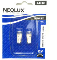 Автомобильные светодиоды Neolux LED Bright White 6000K W5W T10(W2.1x9,5d)