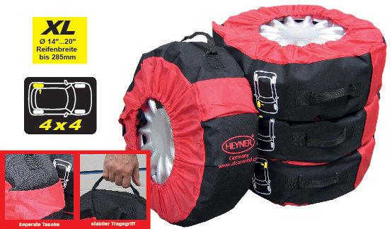 Чехлы для транспортировки и хранения колес Heyner SUV WheelStar (комплект 4 шт.)