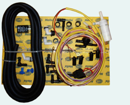 Струйный омыватель фар c фиксированной форсункой Hella (8WS 008 549-001)