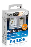 Автомобильные светодиоды Philips X-treme Vision  PY21W 12764X2