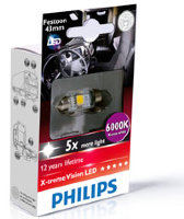 Автомобильные внутрисалонные светодиоды Philips  X-tremeVision LED 4000K 249446000KX1 24V
