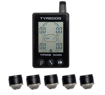 Система контроля давления и температуры в шинах, 5 внешниx датчиков TPMS CRX-1050
