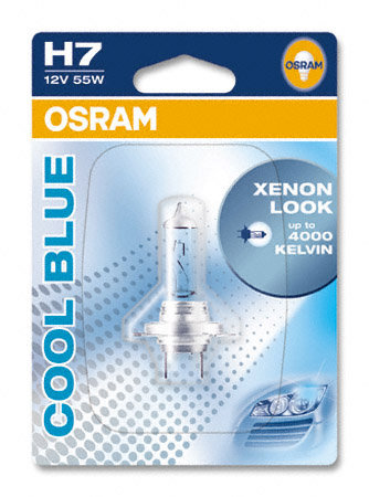 Галогенные автолампы H7 Osram Cool Blue