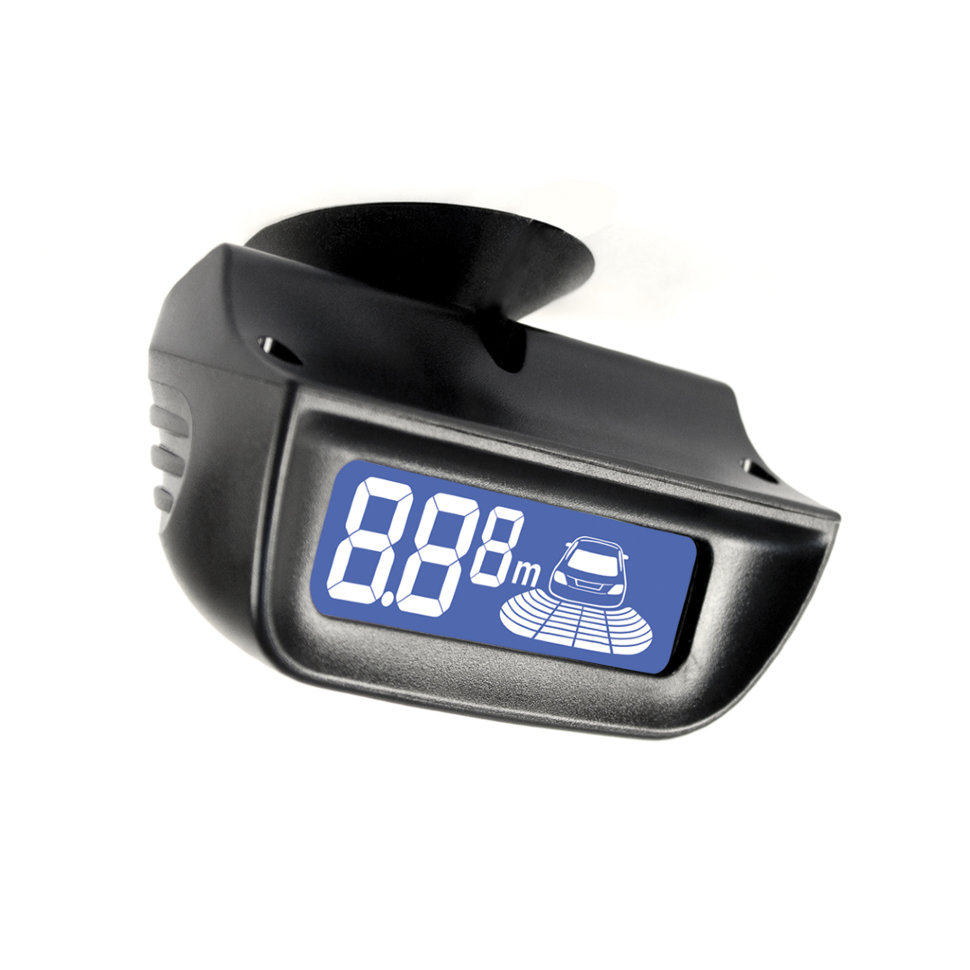 Парковочный радар ParkMaster с индикатором «29» на 6 датчиков