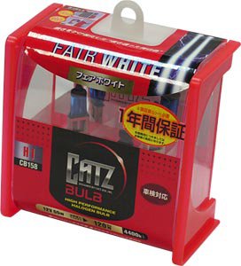 Галогенные автолампы CATZ серии FAIR WHITE 4400K H1 55w CB158