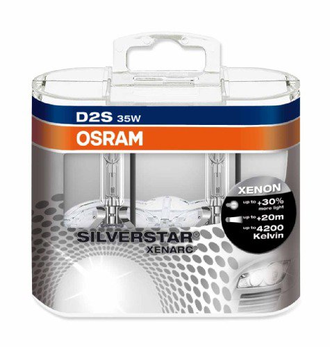 Штатная ксеноновая лампа Osram Xenarc Silverstar D2S (66240SVS2-10X2)