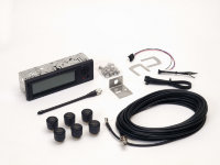 Система контроля давления и температуры в шинах TpMaster TPMS 6-11 1DIN для автофургонов, большегрузных автомобилей, прицепов,(6 датчиков).