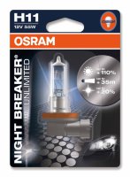 Галогенные автолампы Osram Night Breaker Unlimited H11