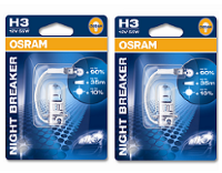 Галогенные автолампы H3 Osram Night Breaker