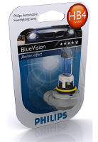 Галогенные автолампы Philips HB4 9006 Blue Vision 4000K