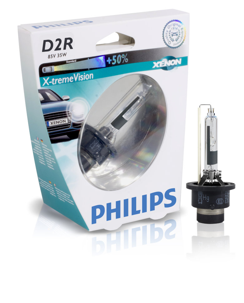 Штатная ксеноновая лампа Philips Xenon XtremeVision D2R Special Paking (85126XVS1)