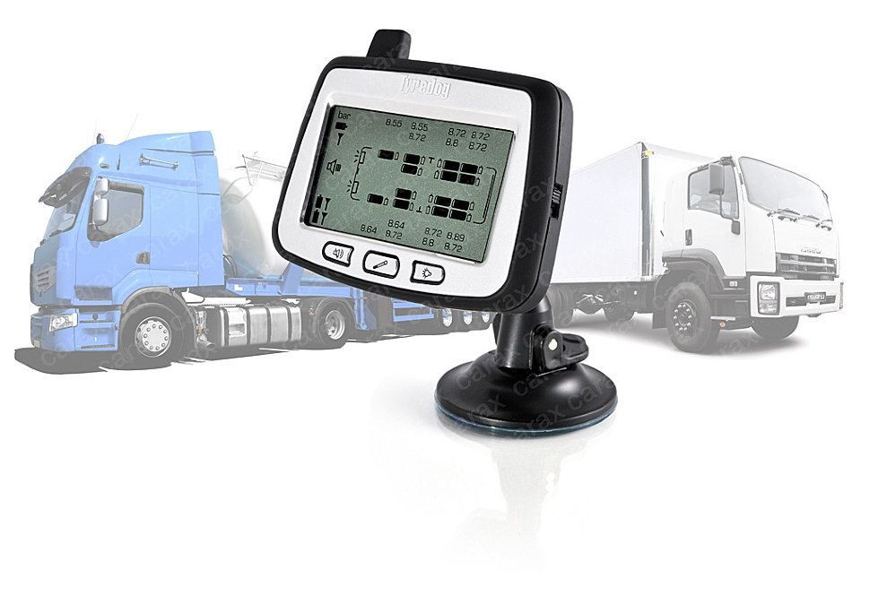 Монитор TPMS для многоосных грузовых автомобилей CARAX TPMS CRX-1011