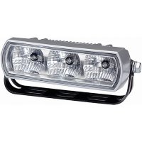 Светодиодные фары дневного света, дневные ходовые огни Hella 2PT 009 496-801 (комплект, прямоугольные)