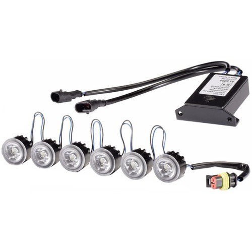Светодиодные фары дневного света, дневные ходовые огни Hella LEDayFlex 2PT 010 458-821 (комплект из 6х2 светодиодов)