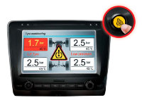 Система контроля давления и температуры в шинах Parkmaster TPMS 4-01 для автомобилей (4 датчика)
