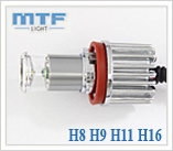 Автомобильные светодиодные лампы MTF Light, цоколь: Н11/H9/H8/H16 на 12/24В, 5500К