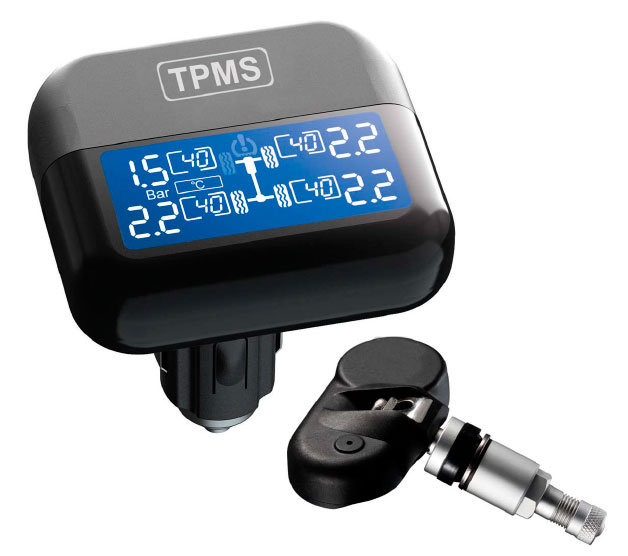 Система контроля давления и температуры в шинах Parkmaster TPMS 4-03 для автомобилей (4 датчика)
