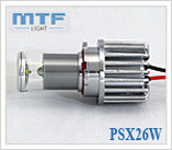 Автомобильные светодиодные лампы MTF Light, цоколь: PSX26W на 12/24В, 5500К
