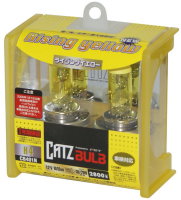 Галогенные автолампы CATZ серии RISING YELLOW 2800K H4 60/55w CB401N