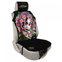 Чехол накидка на сиденье Ed Hardy, Beautiful Ghost, EH-00704