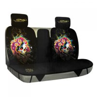 Чехол накидка на заднее сиденье Ed Hardy, Beautiful Ghost, EH-00731 